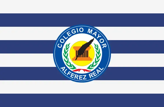 Bandera del Colegio Mayor Alferez Real Cali